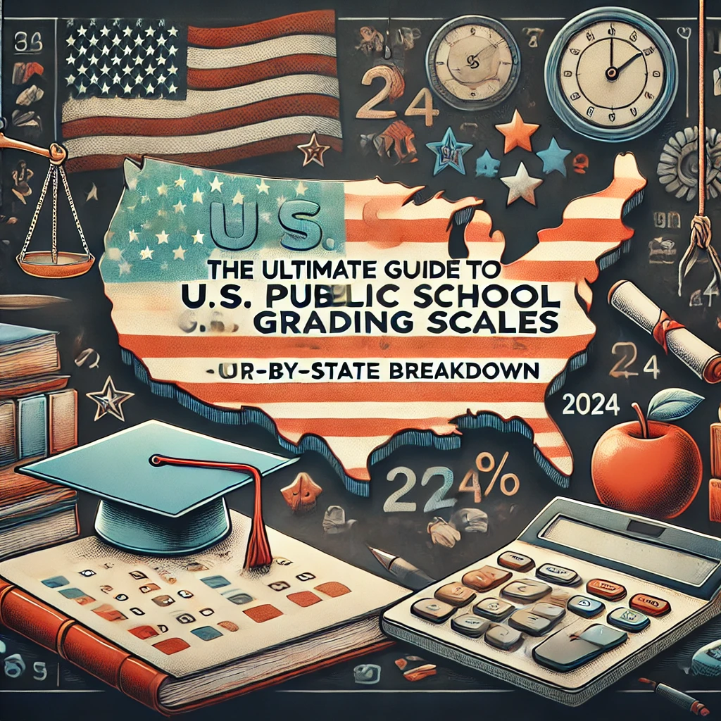 U.S. Public School Grading Scales 2024: State-by-State Breakdown