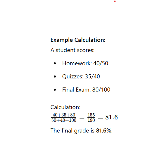 How to Use a Grade Calculator: Simplify Grading and Get Accurate Results Point-Based Grades